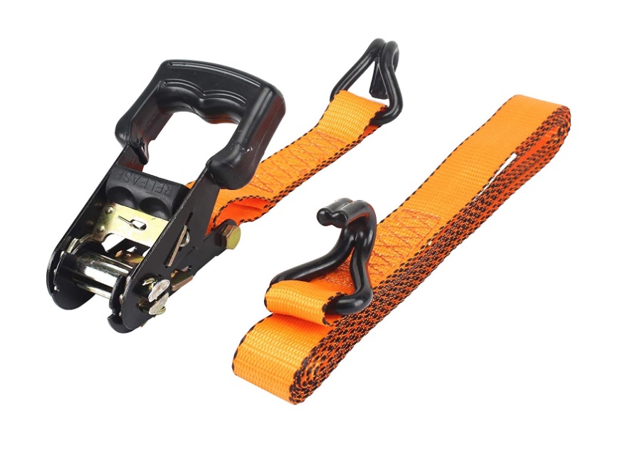 SANTUL JUEGO DE 2 SUJETADORES 5MT CON TECLE CARGA 1000 KG. 8908