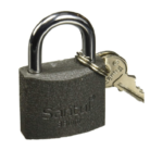 SANTUL CANDADO CUERPO DE HIERRO 38MM LLAVE TRADIC,GANCHO STANDARD 8052